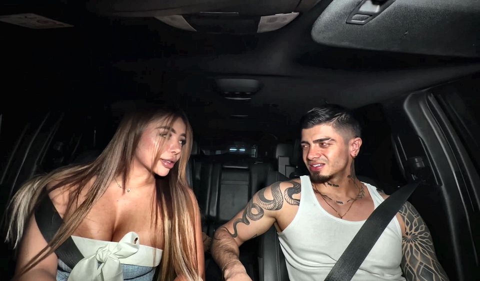 A beautiful girl paid for the service with oral sex because she didn't have any money