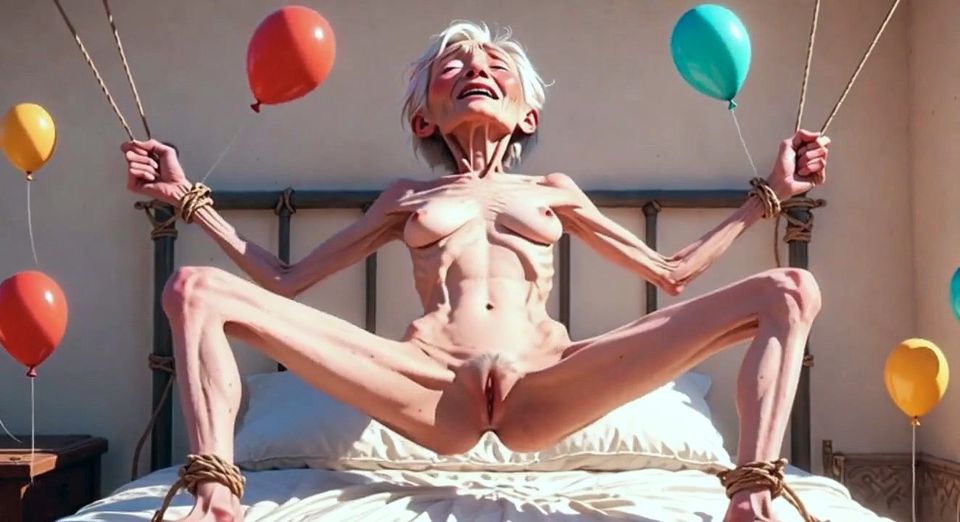 Mature Slave Bound & Begging - Wants Pussy Filled with Hot Cum