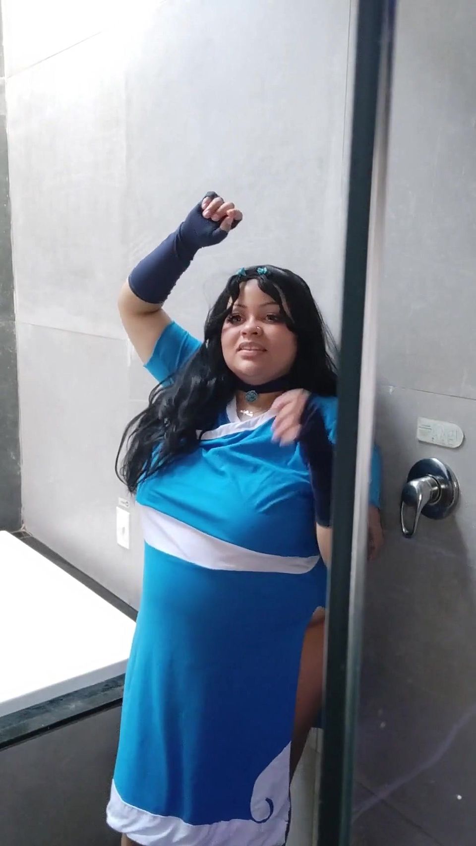 BBW Katara Cosplay Photoshoot Making off