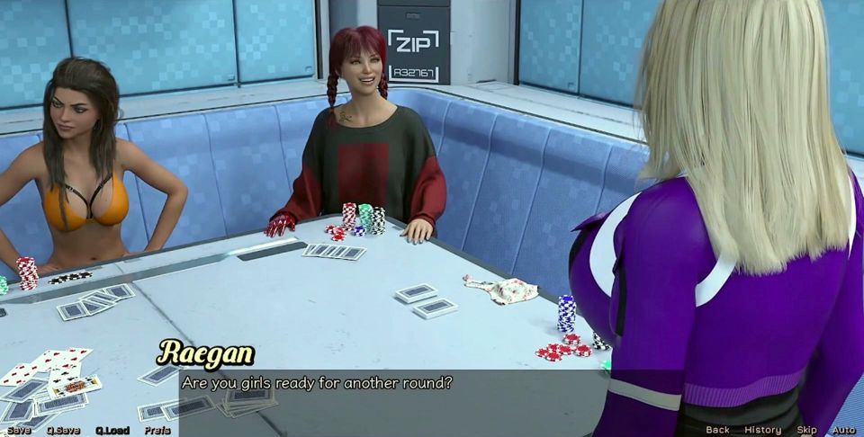 Stranded in Space - Strip Poker
