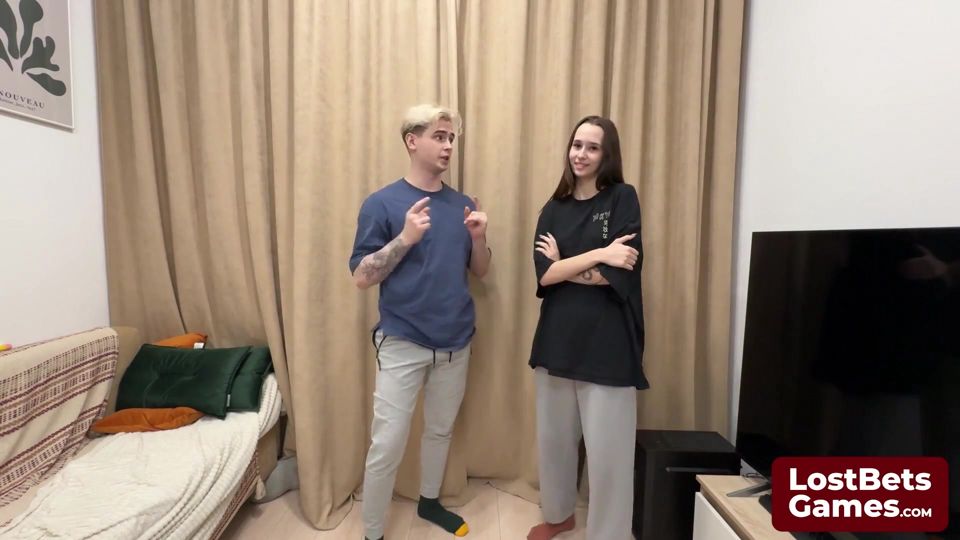 A Thrilling Game of Strip Hand Slap Ends with a Wet Blowjob