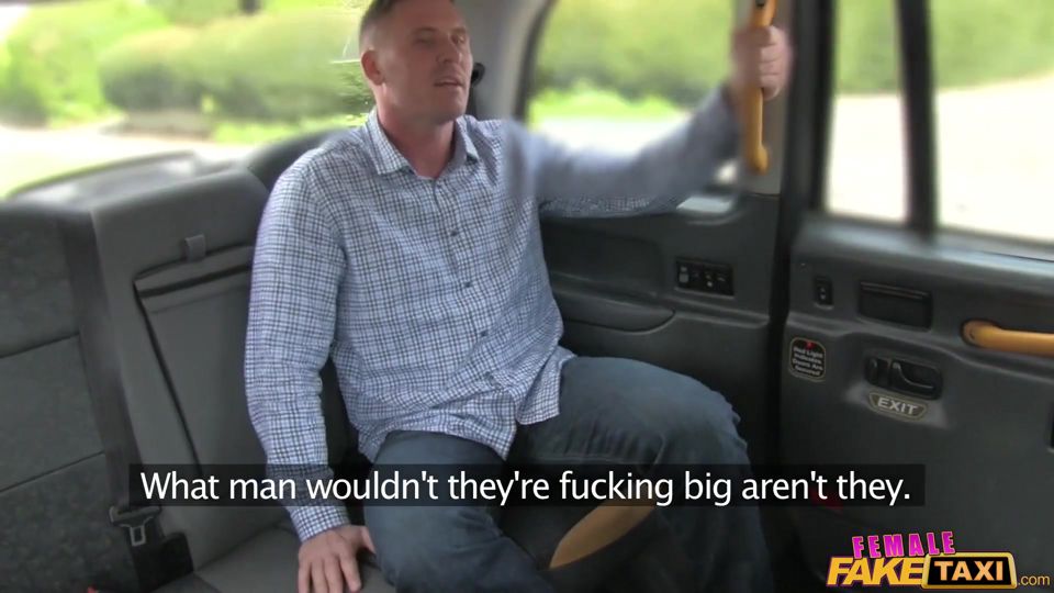 Female Fake Taxi - Blonde Blonde Cab Driver Gives a Hot Blowjob & Takes a Hardcore Missionary Pounding