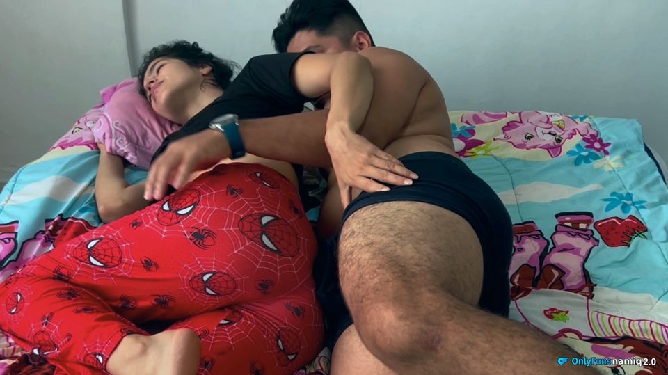 HER PUSSY RICH AND TIGHT AND SIDEWAYS TO MAKE HER FEEL MORE