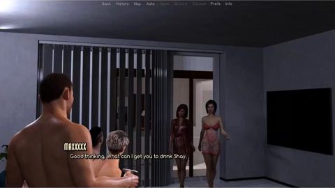 A Life Worth Living - Gameplay - Roleplay - Foursome Sex with Friends at End of Party