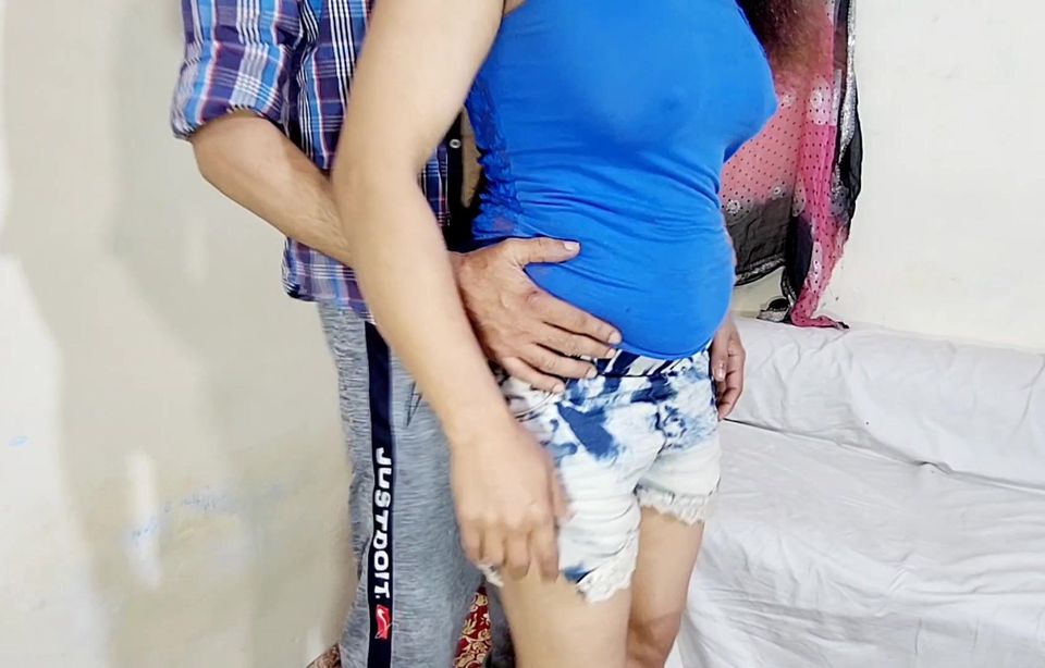 Standing Anal Fucking in doggy style between indian Muslim StepSister and StepBrother in Clear Hindi