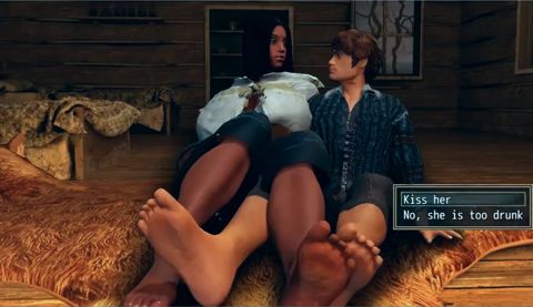 A Struggle with Sin - Gameplay - Roleplay -tia and Her Stepmom Fucks Mc After Dinner