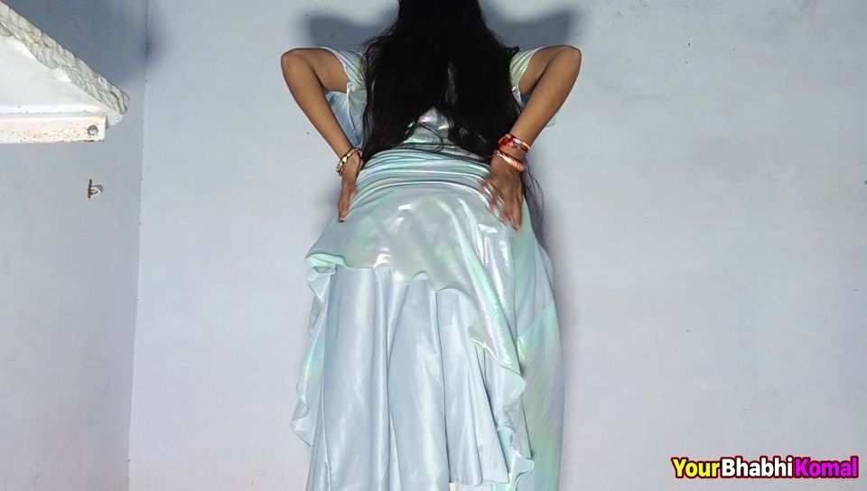 I gently sat Komal down and inserted a cucumber into her pussy.