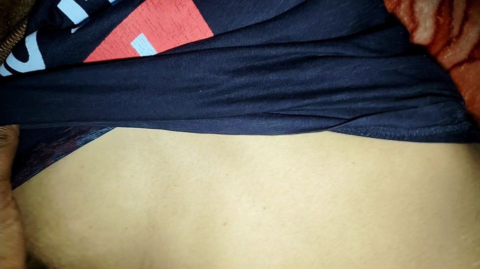 DESI WIFE got banged on bed before sleep