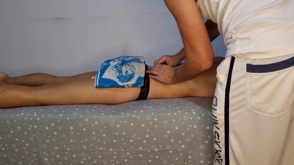 Real sex during a massage session