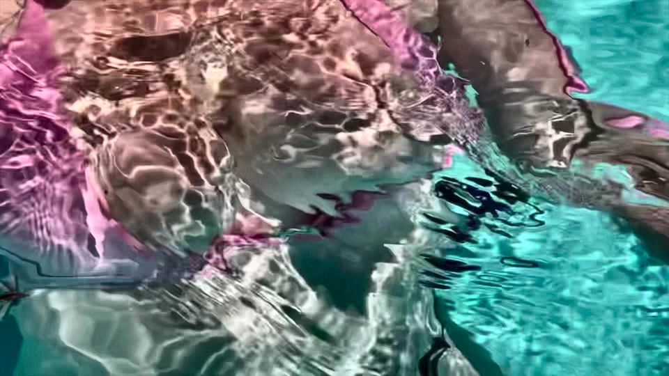 Artemisia Love sexy bikini fetish underwater wet top big boobs fetish