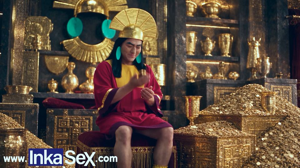 INKA SEX - PARODY THE MADNESS OF EMPEROR KUXCO FUCKS HIS FRIEND MALINDA IN THE ANUS