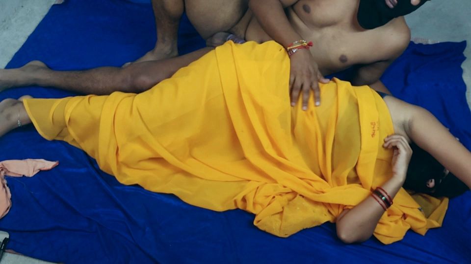 Stepdad asked his stepdaughter to share the bed sex indian