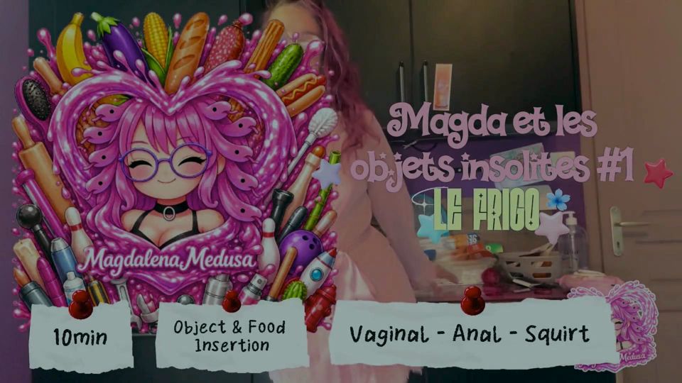 Magda & Unusual Objects in the Fridge - Anal Vaginal Squirt