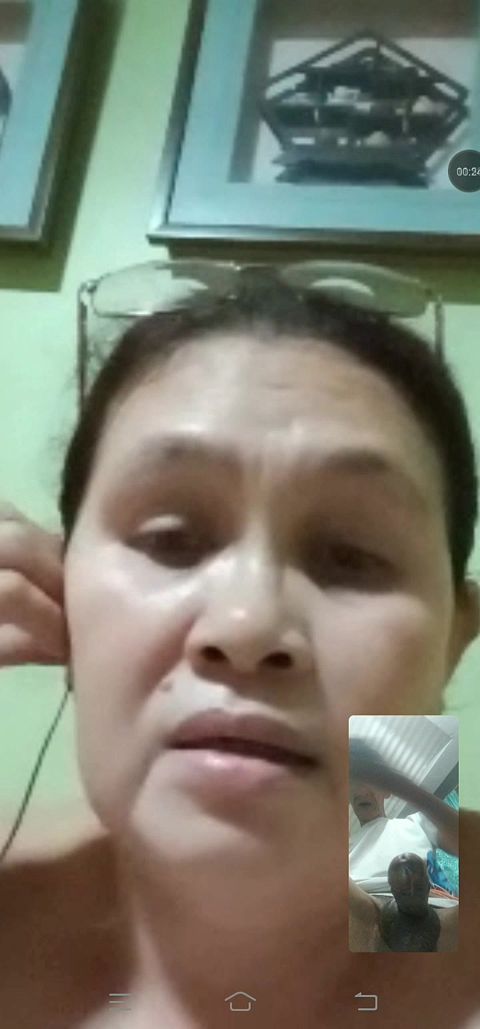 Part 2 of daily routine.of video call sex to my wife