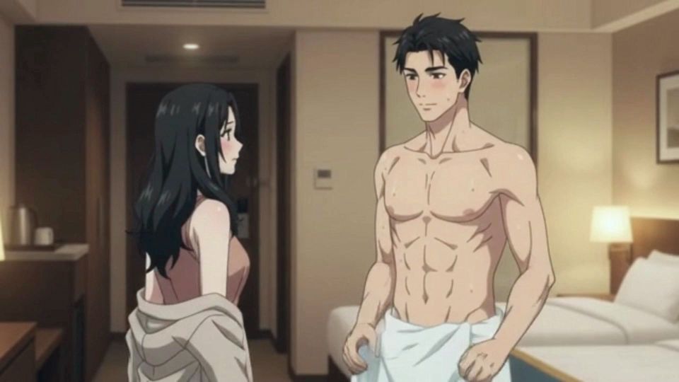 Shared Room Secrets with stepbrother when he is taking shower