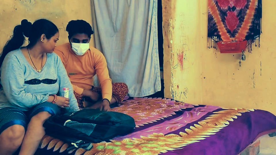 Bhabhi's Midnight Oil Ritual - She Personally Brought Everything and Spent the Whole Night Massaging and Loving Me