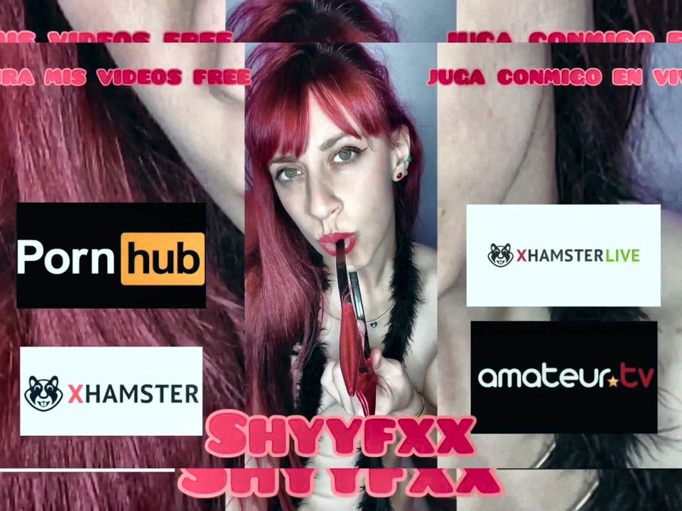 Shyyfxx Fucking Pussy and Ass Hole at the Same Time JOI