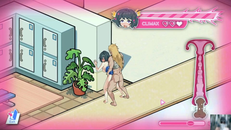 EP-4"LIFEGUARD HOLIC GAMEPLAY!NTR! HENTAI GAME! BF caught me and her gf fucking in his house.