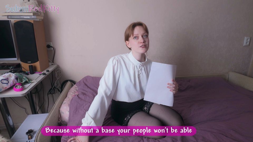 Redhead secretary in stockings gets fucked by her boss for a promotion!