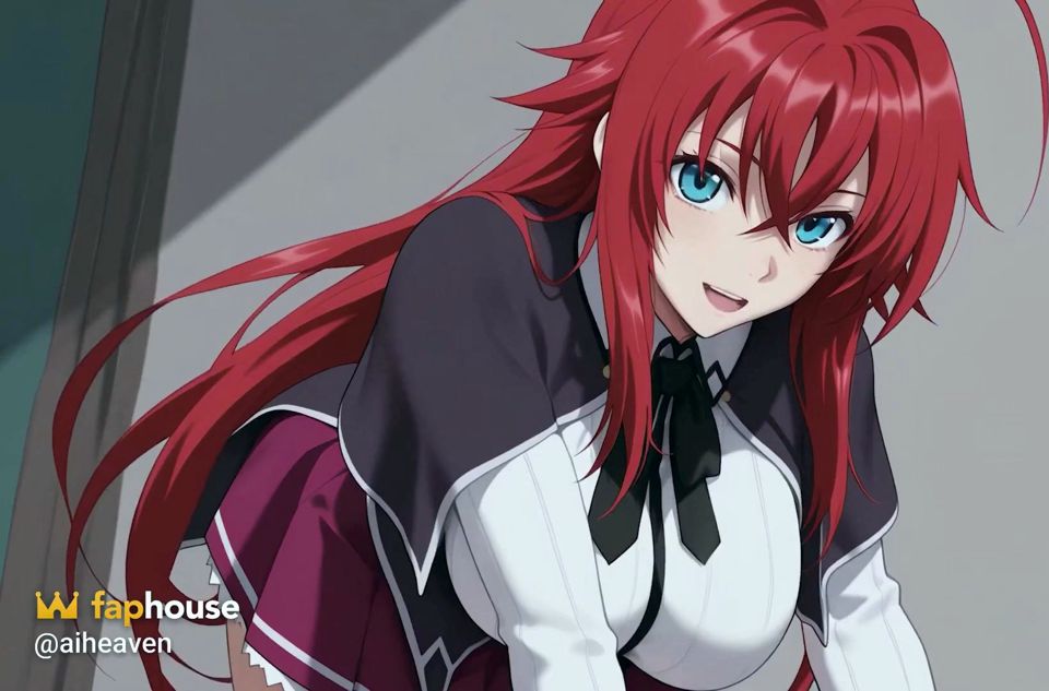 Issei Skips Class with Rias Gremory to Fuck in a Empty Classroom! High College Dxd Hentai Uncensored POV