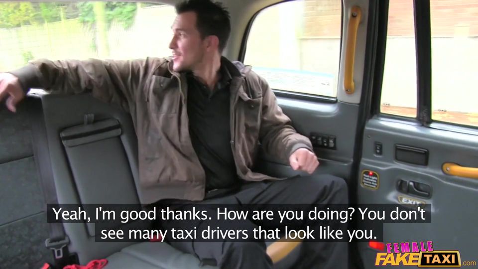 Female Fake Taxi - Female Taxi Driver Trades a Free Ride for a Massive Cop Cock Worshipping Session