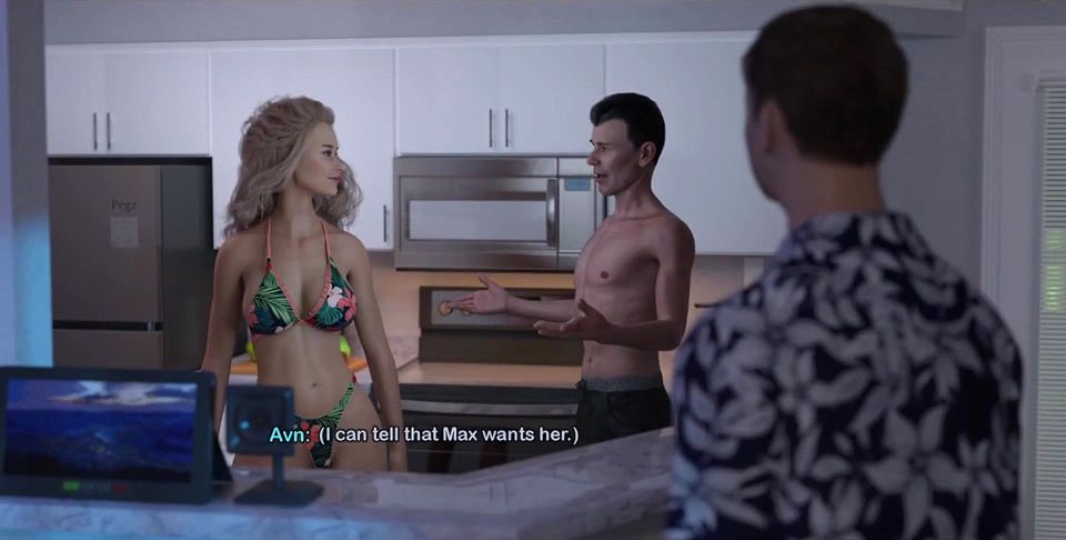 My Bimbo Dream 42 - Hot Latina MILF Gives Handjob to Virgin in Jacuzzi