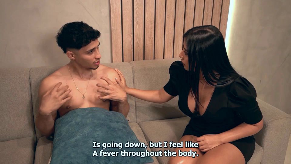 Young Boy Ends up with Hard Cock Thanks to His Sexy Big Ass Stepmom