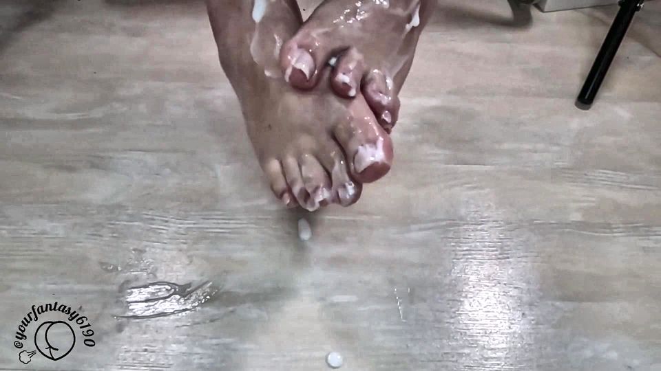 Moisturizing My Feet with Lotion