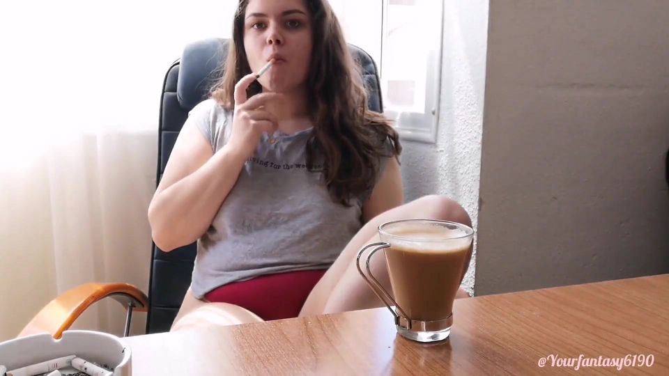 Coffee and a cig with me