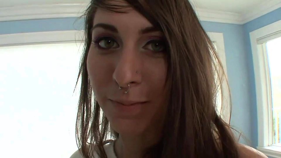 Real young couple fucking in front of a camera