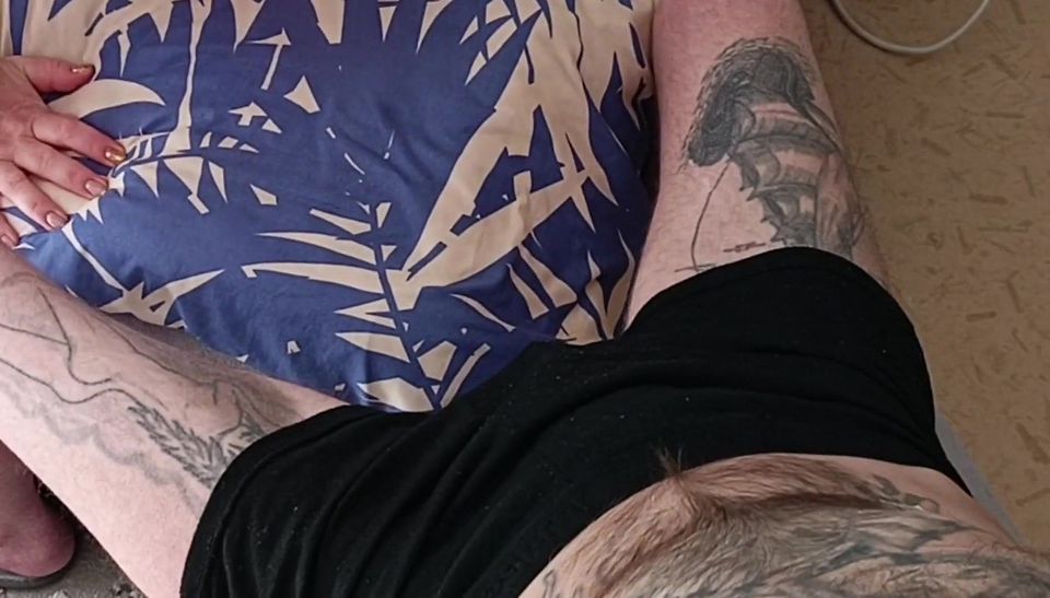 Blowjob and Cum in Mother-in-law's Mouth