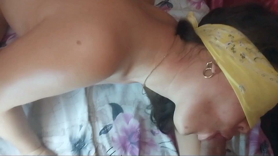 Sex and blowjobs in real house after work