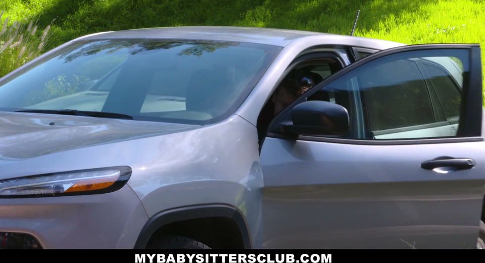 Innocent babysitter Charity Crawford rides her boss' dick