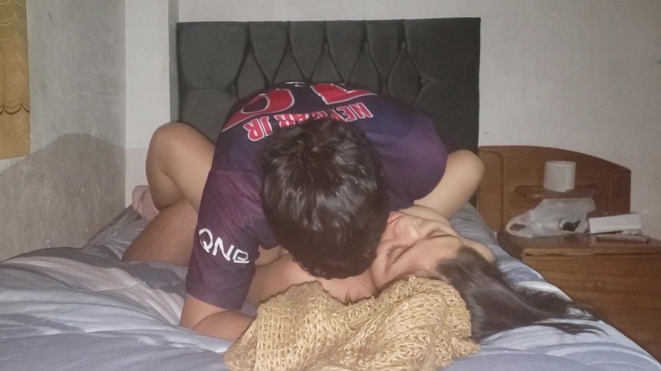 Intimate Couple Moment Real Amateur Recording