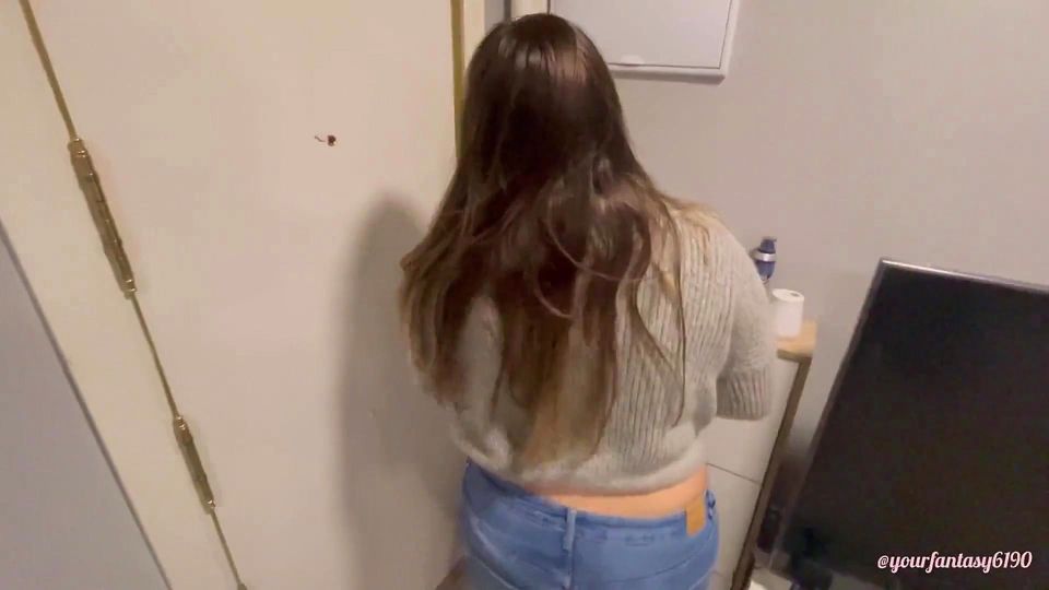 Desperation pee on the stairs