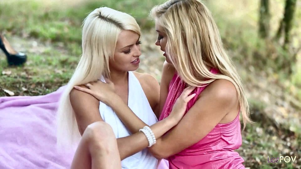 Some Lesbian Gals Decided to Do It Outdoor in a Forest Because They Prefer Bears
