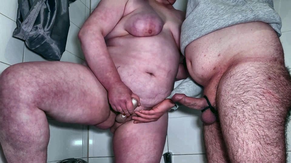 My Stepmom Surprised Me in the Shower - We Both Squirted Uncontrollably