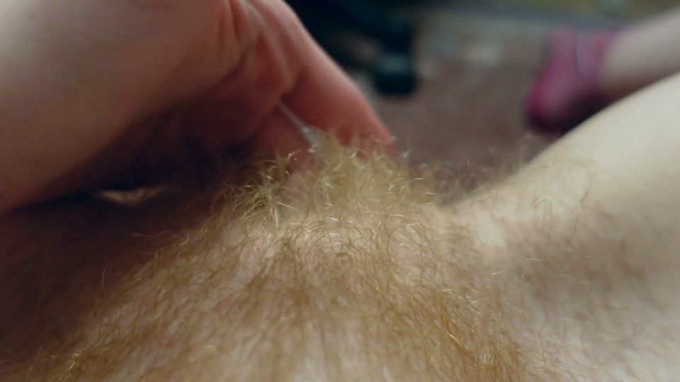 Masturbation From Female POV with Hairy Pussy