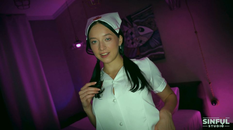 Sexy Nurse Gets a Hard Anal Fuck
