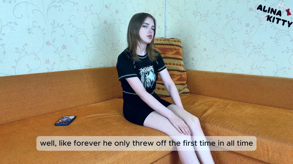 Alt Girl After Cheating: Let's Make Up with Sex - Fucked Her and Covered Her Nice Ass