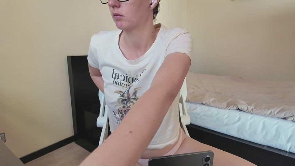 German MILF having phone sex with hot dirty talk #1