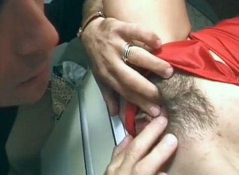 Blonde milf sucks cock before anal sex