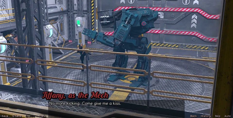 Stranded in Space - Checking Out the Cute Robot Girl
