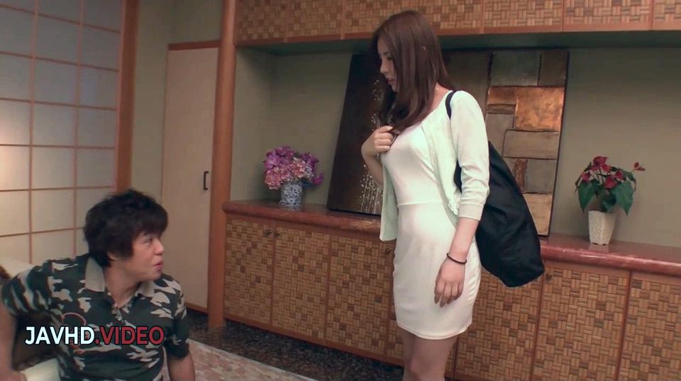 Naughty Japanese Wife Aya Saito Takes Two Cocks in Wild Threesome