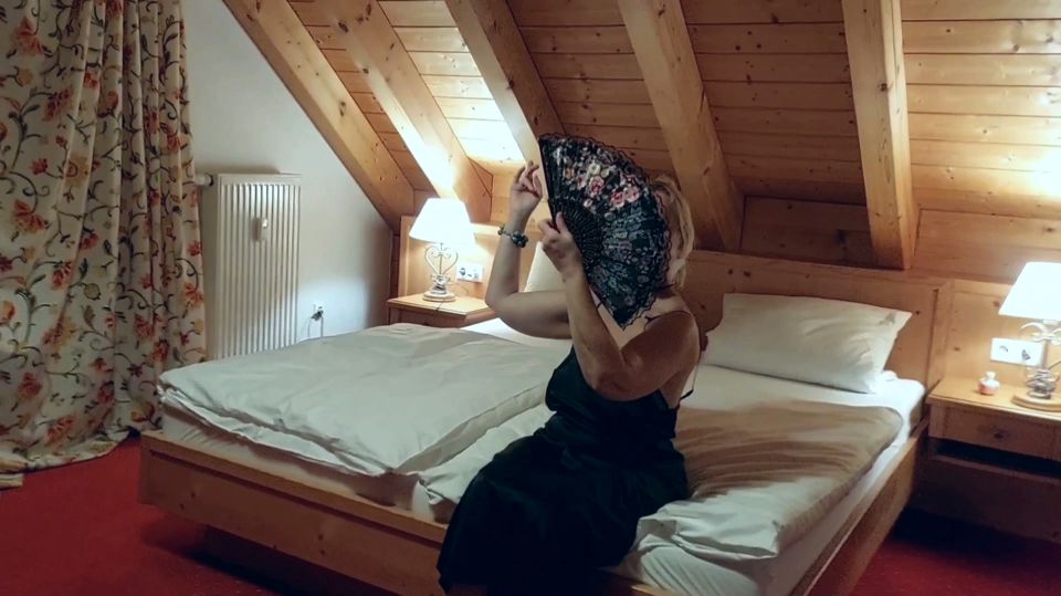 Blonde Mature Wife Enjoys Sex Half Dressed