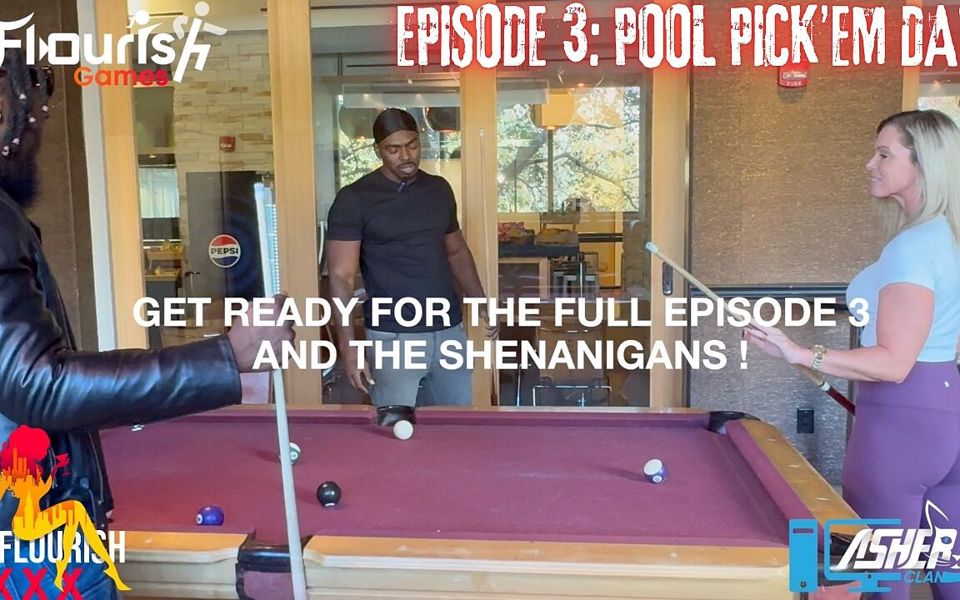 Mrflourish Games Ep3 Sfw Full: Sweet Vickie in Pool Pick'em 2 Guys