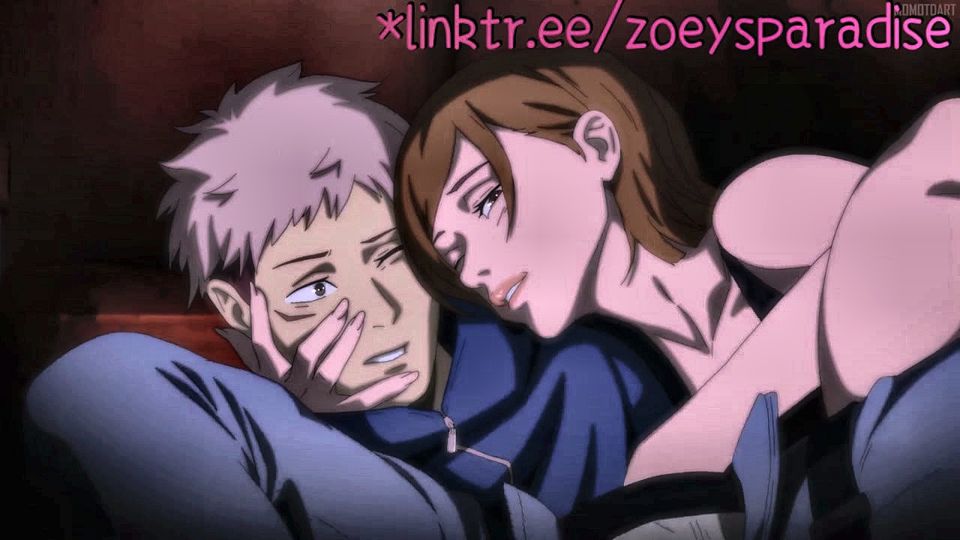 Itadori and Nobara decide to fuck after a mission.