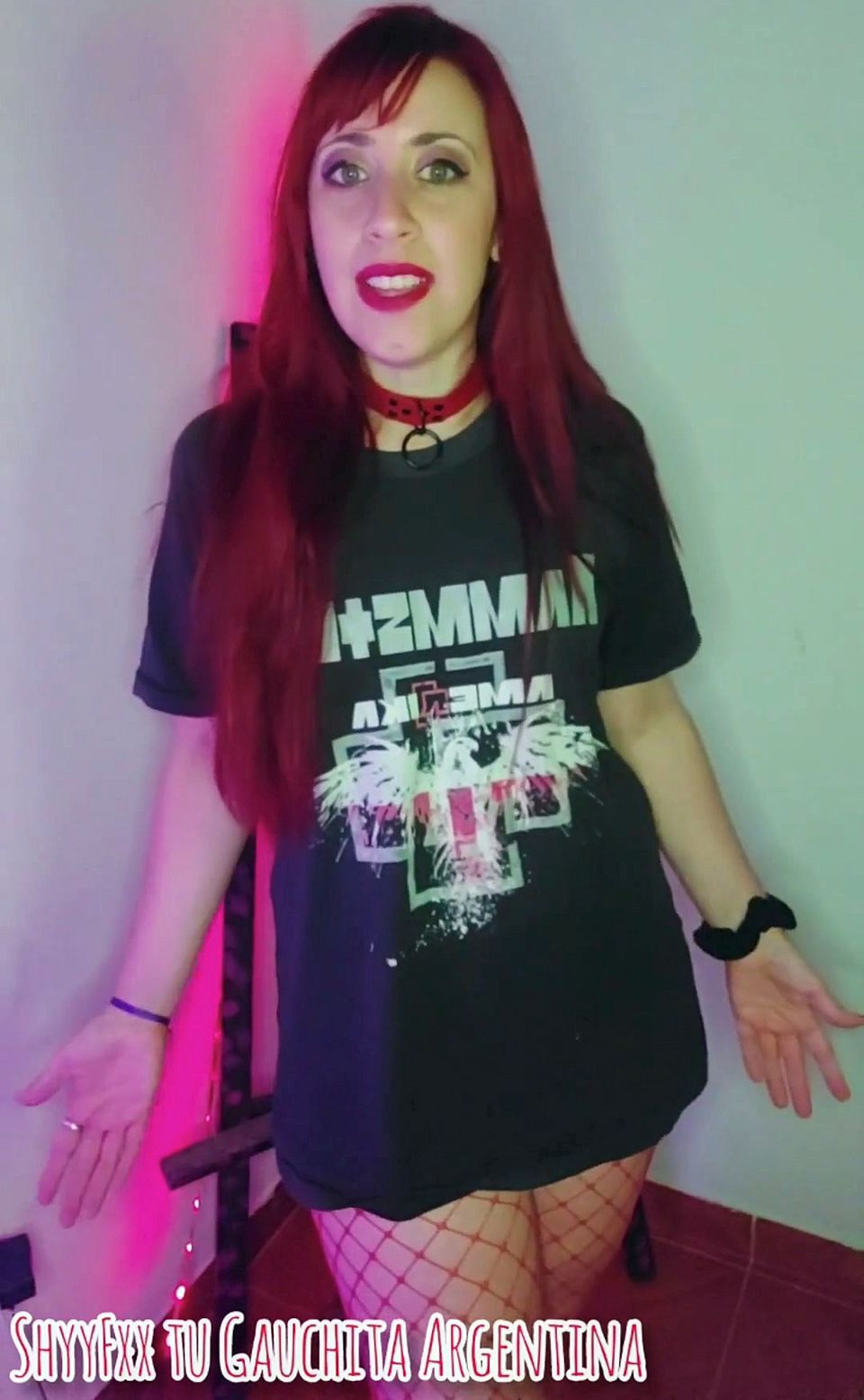 Shyyfxx Crazy Night with a Very Gauchita Metalhead Redhead! Part 1