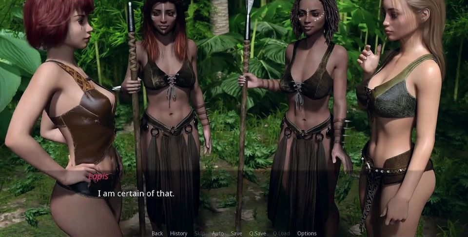 The Lust City - Short Haired Red Head with Big Tits Shows Us Around Her Jungle