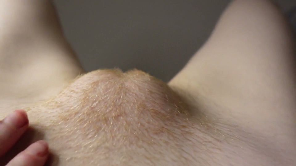 Massaging My Big Hairy Mound